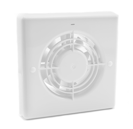 Nedco Badk/toiletvent.cr 120T wit - afb. 1