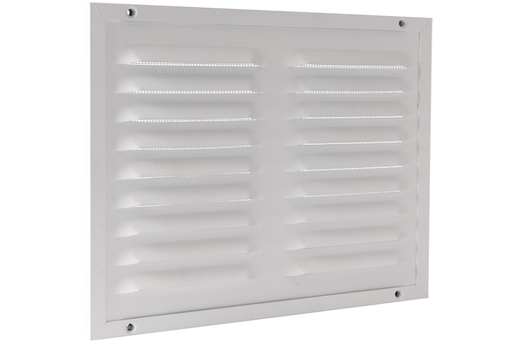 Nedco kaderrooster 300x300mm aluminium w - afb. 1
