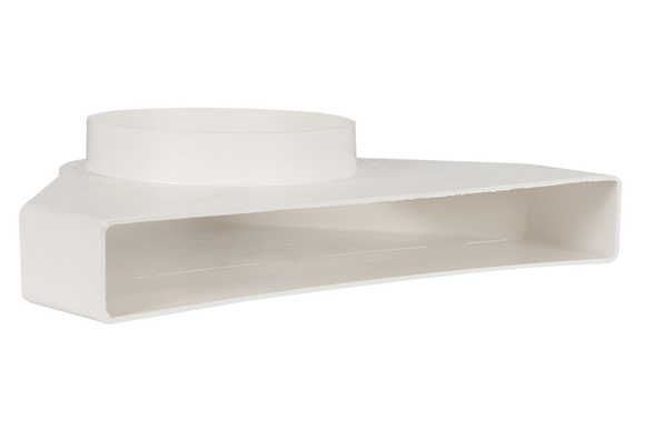 Nedco Overgangsstuk haaks O100-225x25mm - afb. 1