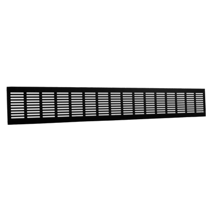 Nedco plintrooster 800x100mm zwart - afb. 2