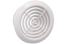 Nedco Rond Vent.rooster 100mm Wit