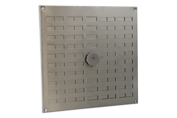 Nedco Rvs Schuifrst. 300x300mm Met Draai - afb. 1