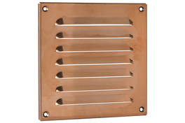 Nedco schoepenrooster 160x160mm roodkope