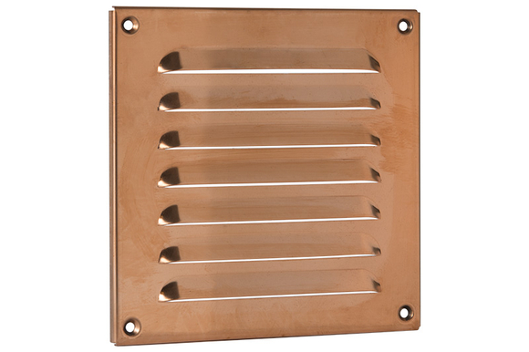 Nedco schoepenrooster 160x160mm roodkope - afb. 1