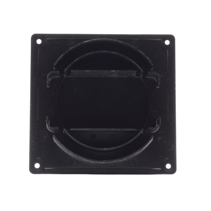 Nedco Univers.gevelklep Zwart O100/125/1 - afb. 3