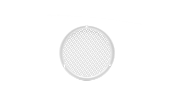 Nedco Vent.rooster O73 vlak wit - afb. 2