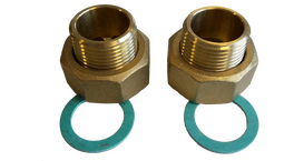 Nefit 2-delige Connectie Set Hs/hsm R1"x