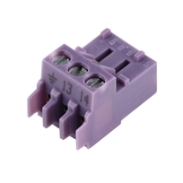 Nefit aansluitklem 3-polig PZ Violet 774
