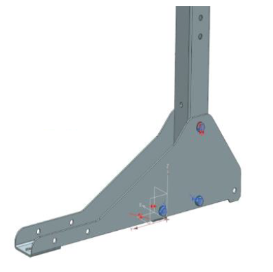 Nefit stelvoet tbv Cascade 8737907216 - afb. 1