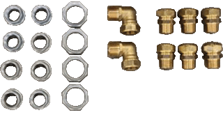 Nefit TwinFit aansluitkopp.set 2x Toplin - afb. 1