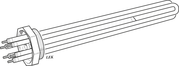 Nibe elek.verw.element 1500W 218008 - afb. 2