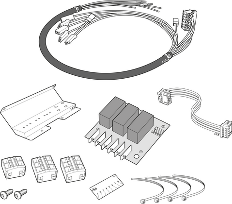 Nibe kabelset ACK28 tbv ESV28 of VCC28 0 - afb. 2