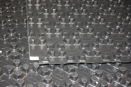 Noppenplaat zonder isol. 1000x1000x18mm