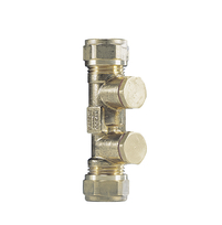 Ocean keerklep 28mm mess kiwa met aftap