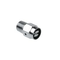 Ontluchtingskraantje 1/8" vernikkeld