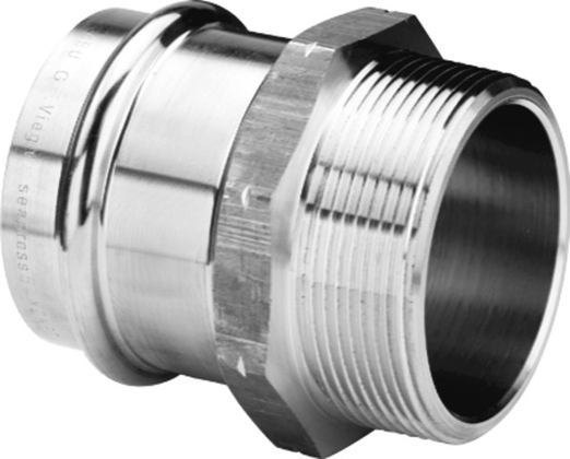 Overgangsstuk 42 x 1 1/2 NPT kopernikkel - afb. 4
