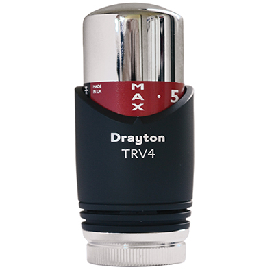 OVUS therm. regelelement M30 x 1,5 uitv mat zwart/chroom DRL - afb. 1