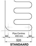 Paneelradiator E.SIGN 1220x520 302010 DRL - afb. 3