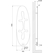 Paneelradiator Jungle 1500x500x10 verticaal 557W DRL - afb. 3