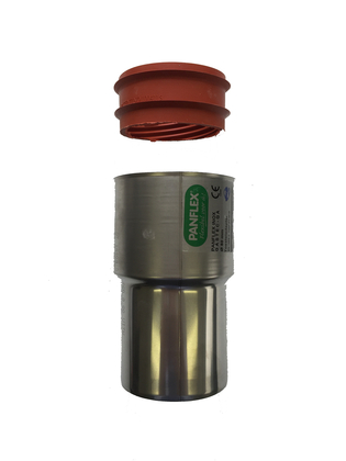 Panflex adapter 130-100 rvs 201.131.01.0 - afb. 1