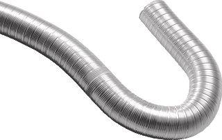 Panflex Inox Twin Buis L=30mtr O80mm Enk - afb. 1