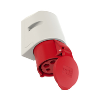 PCE wandcontactdoos 32A 5P OPB ST 125-6V