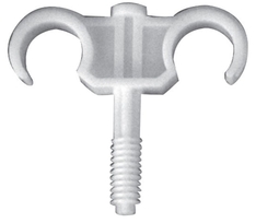 Pentec dubb.insl.vloerbeugel nylon 14-18