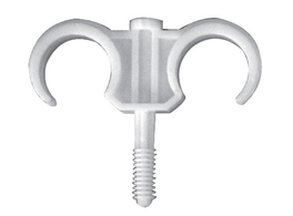 Pentec dubb.insl.vloerbeugel nylon 22-26