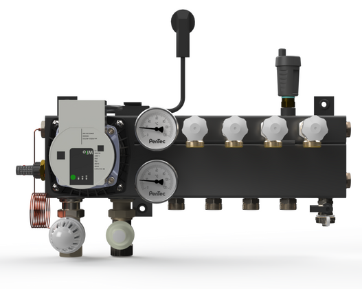 Pentec LTV-verdeler 1gr. + Wilo A-label - afb. 1