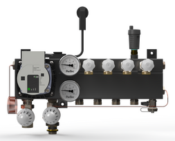 Pentec SV-verdeler stand.1gr. + Wilo A-l
