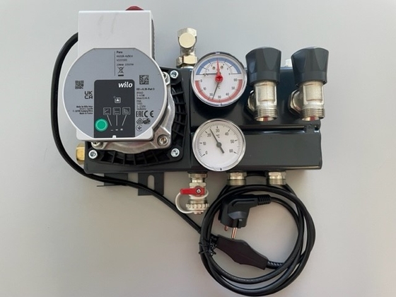 Polytherm vloerverwarming verdeler 1 gr. compact - afb. 1