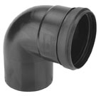 PP bocht 80mm 90gr.zw 400452016