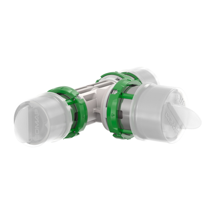 Ppsu T-stuk 26x16x16mm 3x Pers - afb. 2