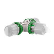 Ppsu T-stuk 26x26x26mm 3x Pers