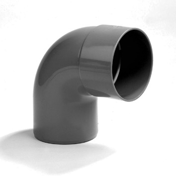 Pvc Bocht mof spie 160mm 90' - afb. 1
