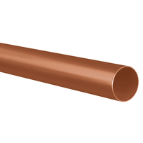 PVC buis roodbruin Martens 110mm L=5mtr