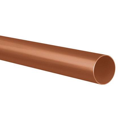 PVC buis roodbruin Martens 125mm L=5mtr - afb. 1