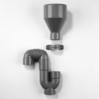 PVC CV Condensafvoerset compleet