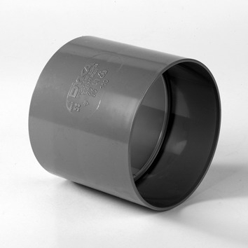 Pvc Dubbele mof 50mm - afb. 1