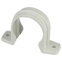 Pvc zadel 40mm wit
