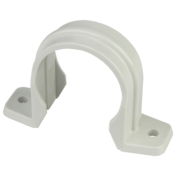 Pvc zadel 40mm wit - afb. 1