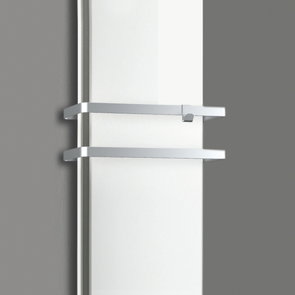 Radiator E-Comfort Icon Alu 2 handdoekdragers met haak DRL - afb. 2