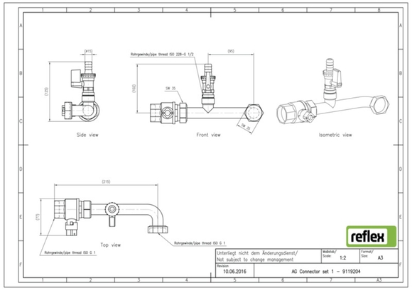 Reflex aansluitgroep 1" 9119204 - afb. 4