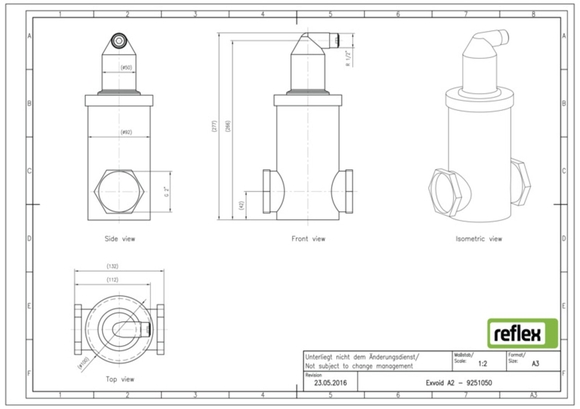 Reflex exair lucht 2"bi 9251050 - afb. 4