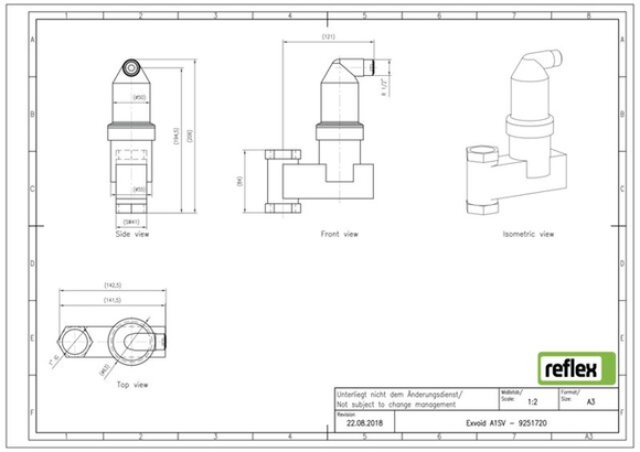 Reflex exair solar vert.1"bi 9251720 - afb. 3