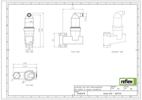 Reflex exair solar vert.1"bi 9251720 - afb. 4