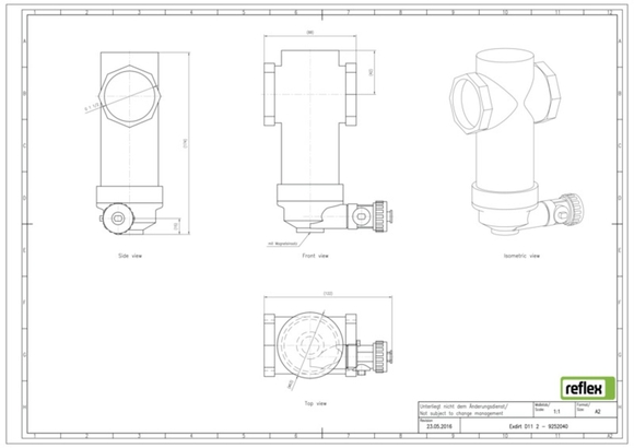 Reflex Exdirt vuil 1.1/2"bi 9252040 - afb. 5