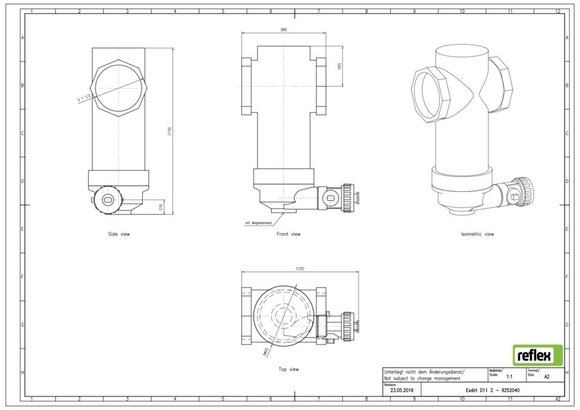 Reflex Exdirt vuil 1.1/2"bi 9252040 - afb. 3