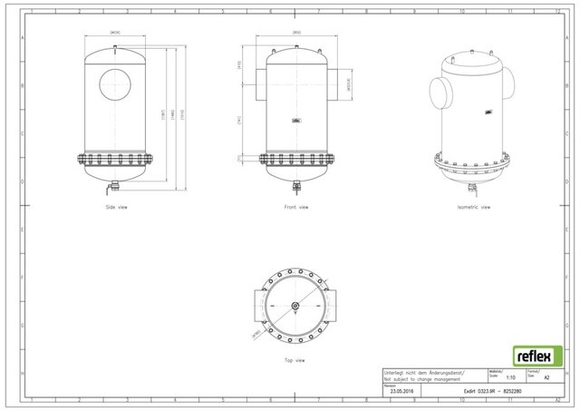 Reflex Exdirt vuil DN 323.9 R lasaansl.d - afb. 5