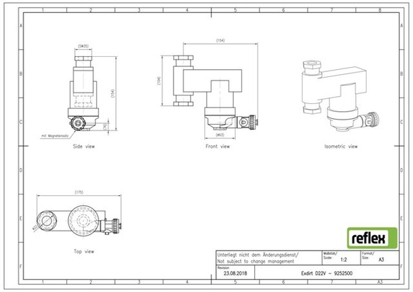 Reflex Exdirt vuil vert.22mm 9252500 - afb. 5